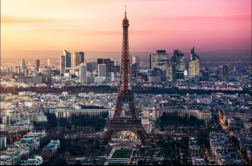 Appartement 85M2 La Defense, Free Parking,Balcony Courbevoie Dış mekan fotoğraf