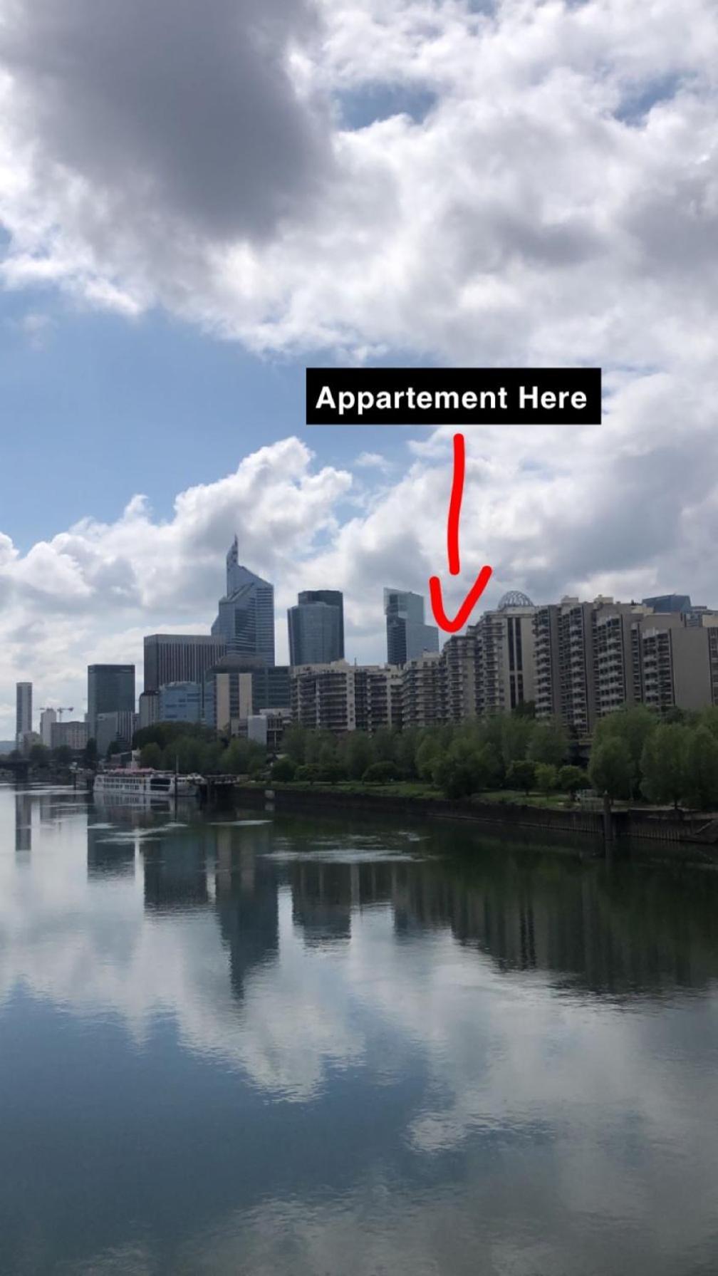 Appartement 85M2 La Defense, Free Parking,Balcony Courbevoie Dış mekan fotoğraf
